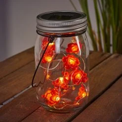 Hofstein Hasselt Solarleuchte 16er Set LED Rot, Silber, Grün, Rosa, Transparent, Klar, 10-flammig -Günstiges Wegeleuchten Geschäft hasselt solarleuchte 16er set h3368121 9