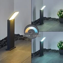 Hofstein Heraklion Wegeleuchte LED Anthrazit, 1-flammig -Günstiges Wegeleuchten Geschäft heraklion wegeleuchte h3333303 15