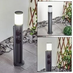 Hofstein Home Wegeleuchte LED Anthrazit, 1-flammig