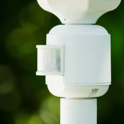 Hofstein Hongkong Außenstehleuchte Weiß, 1-flammig, Bewegungsmelder -Günstiges Wegeleuchten Geschäft hongkong aussenstehleuchte 11333lj pirwh 4