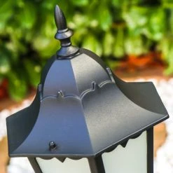 Hofstein Hongkong Frost Außenstehleuchte Schwarz, Bewegungsmelder -Günstiges Wegeleuchten Geschäft hongkong frost aussenstehleuchte h3022955 4