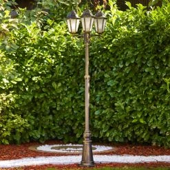 Hofstein Hongkong Frost Kandelaber Braun, Gold, 3-flammig -Günstiges Wegeleuchten Geschäft hongkong frost kandelaber h3022979 6