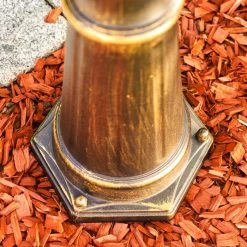 Hofstein Hongkong Frost Kandelaber Braun, Gold, 3-flammig -Günstiges Wegeleuchten Geschäft hongkong frost kandelaber h3022979 9