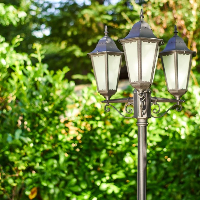 Hofstein Hongkong Frost Kandelaber Schwarz, 3-flammig 13 Hofstein Hongkong Frost Kandelaber Schwarz, 3-flammig – Bild 11