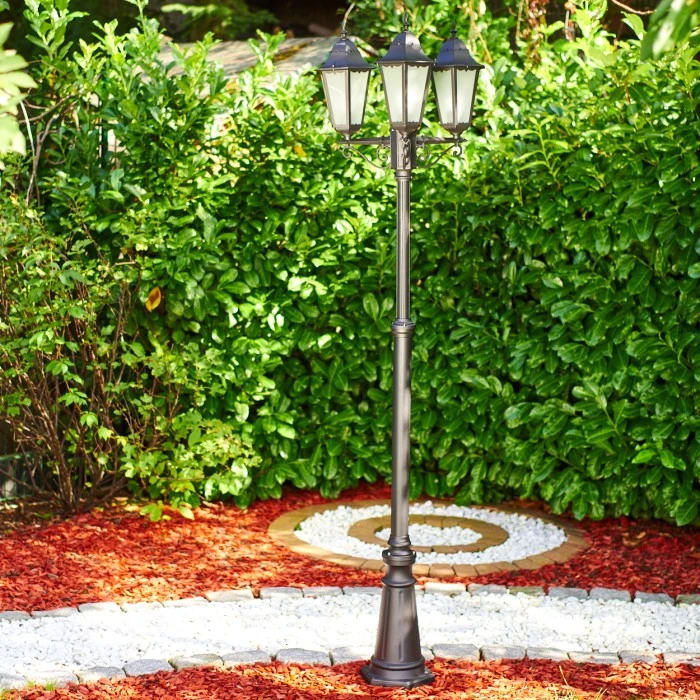 Hofstein Hongkong Frost Kandelaber Schwarz, 3-flammig 14 Hofstein Hongkong Frost Kandelaber Schwarz, 3-flammig – Bild 12