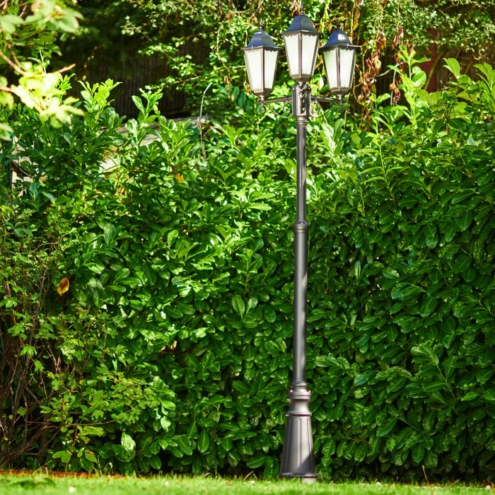 Hofstein Hongkong Frost Kandelaber Schwarz, 3-flammig 15 Hofstein Hongkong Frost Kandelaber Schwarz, 3-flammig – Bild 13