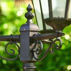 Hofstein Hongkong FROST Kandelaber Schwarz, 3-flammig -Günstiges Wegeleuchten Geschäft hongkong frost kandelaber h30229862 5