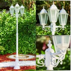 Hofstein Hongkong FROST Kandelaber Weiß, 3-flammig 25 Hofstein Hongkong FROST Kandelaber Weiß, 3-flammig -Günstiges Wegeleuchten Geschäft hongkong frost kandelaber h30229932 11