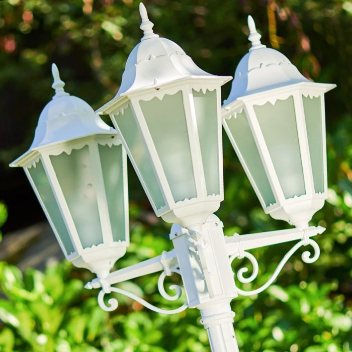 Hofstein Hongkong FROST Kandelaber Weiß, 3-flammig 10 Hofstein Hongkong FROST Kandelaber Weiß, 3-flammig – Bild 8