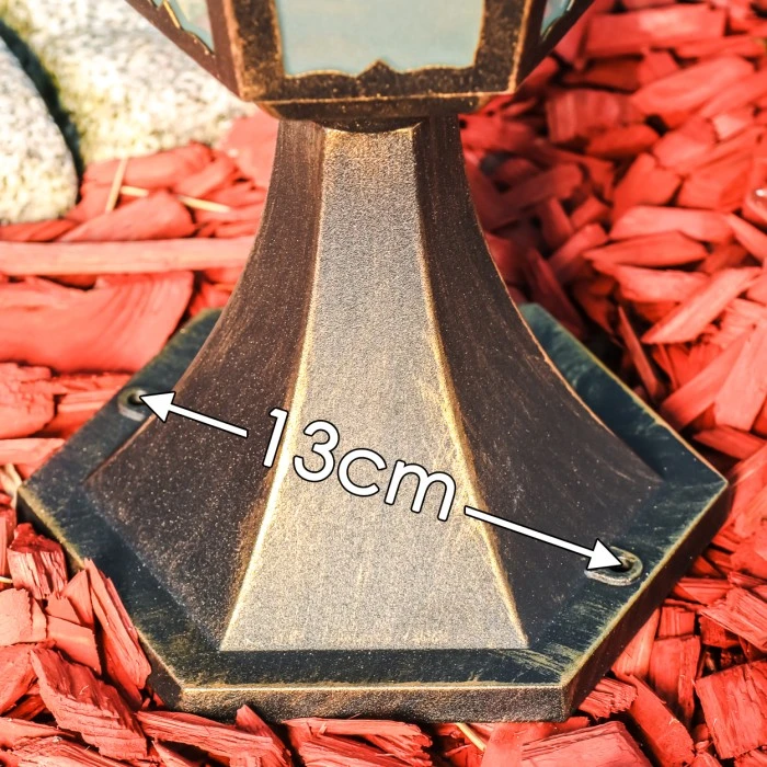 Hofstein Hongkong Frost Sockelleuchte Gold, Bronze, 1-flammig 10 Hofstein Hongkong Frost Sockelleuchte Gold, Bronze, 1-flammig – Bild 8