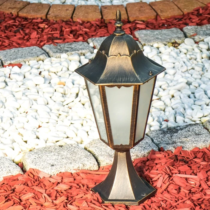 Hofstein Hongkong Frost Sockelleuchte Gold, Bronze, 1-flammig 11 Hofstein Hongkong Frost Sockelleuchte Gold, Bronze, 1-flammig – Bild 9