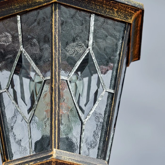 Hofstein Hongkong Kandelaber Messing, Gold, Transparent, Klar, 3-flammig 5 Hofstein Hongkong Kandelaber Messing, Gold, Transparent, Klar, 3-flammig – Bild 3