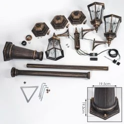 Hofstein Hongkong Kandelaber Messing, Gold, Transparent, Klar, 3-flammig 16 Hofstein Hongkong Kandelaber Messing, Gold, Transparent, Klar, 3-flammig -Günstiges Wegeleuchten Geschäft hongkong kandelaber 31281b1 bg 4