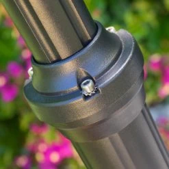 Hofstein Hongkong Kandelaber Schwarz, Transparent, Klar, 3-flammig -Günstiges Wegeleuchten Geschäft hongkong kandelaber 31331lbsw 5