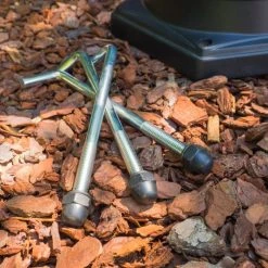 Hofstein Hongkong Kandelaber Schwarz, Transparent, Klar, 3-flammig -Günstiges Wegeleuchten Geschäft hongkong kandelaber 31331lbsw 7