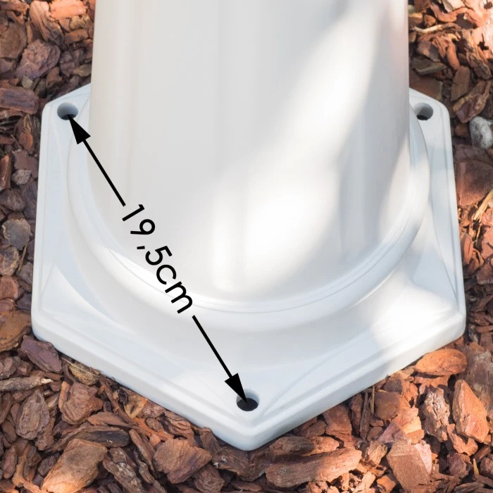 Hofstein Hongkong Kandelaber Weiß, 3-flammig 7 Hofstein Hongkong Kandelaber Weiß, 3-flammig – Bild 5