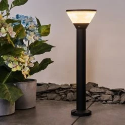 Hofstein Joennierni Wegeleuchte LED Schwarz, 1-flammig, Bewegungsmelder, Farbwechsler -Günstiges Wegeleuchten Geschäft joennierni wegeleuchte h3580097 10