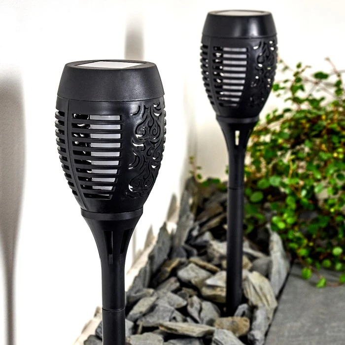 Hofstein Joinville 2er Set Solar-Wegeleuchte LED Schwarz, 1-flammig 9 Hofstein Joinville 2er Set Solar-Wegeleuchte LED Schwarz, 1-flammig – Bild 7