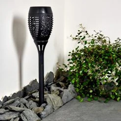 Hofstein Joinville Solar-Wegeleuchte LED Schwarz, 1-flammig -Günstiges Wegeleuchten Geschäft joinville solar wegeleuchte h3327500 3