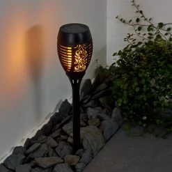 Hofstein Joinville Solar-Wegeleuchte LED Schwarz, 1-flammig -Günstiges Wegeleuchten Geschäft joinville solar wegeleuchte h3327500 6