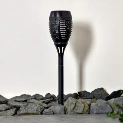 Hofstein Joinville Solar-Wegeleuchte LED Schwarz, 1-flammig -Günstiges Wegeleuchten Geschäft joinville solar wegeleuchte h3327500 9