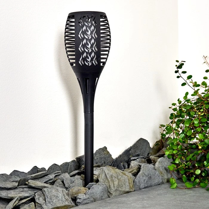 Hofstein Joinville Solar-Wegeleuchte LED Schwarz, 1-flammig 9 Hofstein Joinville Solar-Wegeleuchte LED Schwarz, 1-flammig – Bild 7