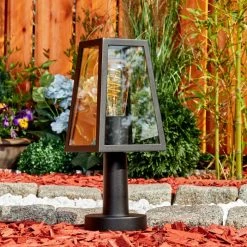 Hofstein Juanico Sockelleuchte Schwarz, 1-flammig 18 Hofstein Juanico Sockelleuchte Schwarz, 1-flammig -Günstiges Wegeleuchten Geschäft juanico sockelleuchte h3598344 6