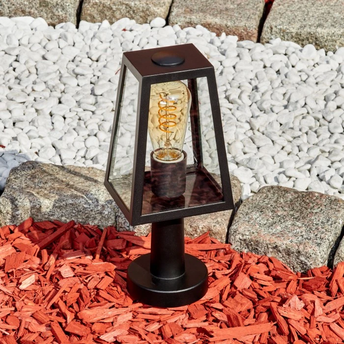 Hofstein Juanico Sockelleuchte Schwarz, 1-flammig 11 Hofstein Juanico Sockelleuchte Schwarz, 1-flammig – Bild 9