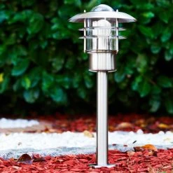 Hofstein Juva Sockelleuchte Edelstahl, 1-flammig 13 Hofstein Juva Sockelleuchte Edelstahl, 1-flammig -Günstiges Wegeleuchten Geschäft juva sockelleuchte h3080443 3