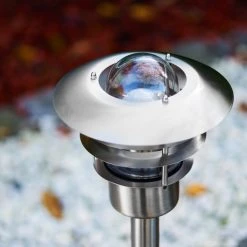 Hofstein Juva Wegeleuchte Edelstahl, 1-flammig -Günstiges Wegeleuchten Geschäft juva wegeleuchte h3080450 4