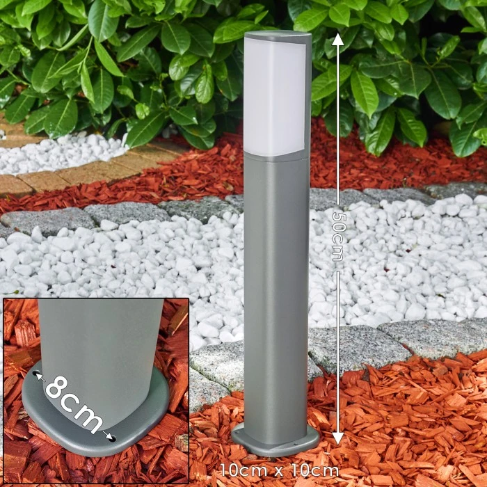 Hofstein Jylland Sockelleuchte LED Anthrazit, 1-flammig 4 Hofstein Jylland Sockelleuchte LED Anthrazit, 1-flammig – Bild 2