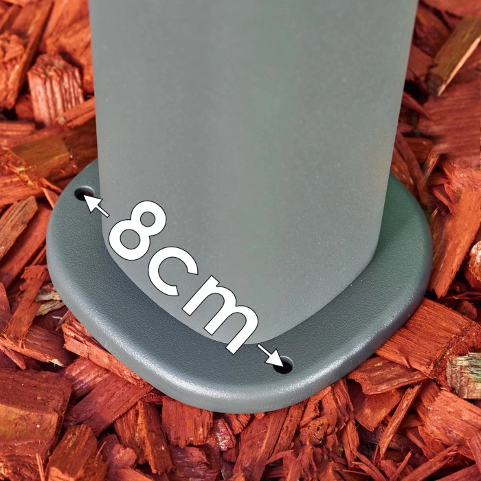 Hofstein Jylland Sockelleuchte LED Anthrazit, 1-flammig 13 Hofstein Jylland Sockelleuchte LED Anthrazit, 1-flammig – Bild 11