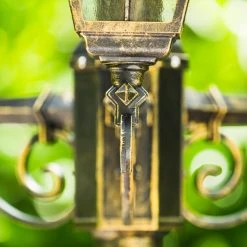 Hofstein Kandelaber Antibes Braun, Gold, 3-flammig -Günstiges Wegeleuchten Geschäft kandelaber antibes h163765 kandelaber2 13