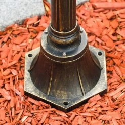 Hofstein Kandelaber Antibes Braun, Gold, 3-flammig -Günstiges Wegeleuchten Geschäft kandelaber antibes h163765 kandelaber2 14