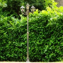 Hofstein Kandelaber Antibes Braun, Gold, 3-flammig -Günstiges Wegeleuchten Geschäft kandelaber antibes h163765 kandelaber2 16