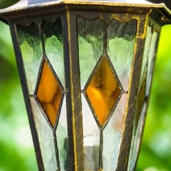 Hofstein Kandelaber Antibes Braun, Gold, 1-flammig -Günstiges Wegeleuchten Geschäft kandelaber antibes h163840 4