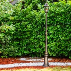 Hofstein Kandelaber Antibes Braun, Gold, 1-flammig -Günstiges Wegeleuchten Geschäft kandelaber antibes h163840 5