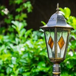 Hofstein Kandelaber Antibes Braun, Gold, 1-flammig -Günstiges Wegeleuchten Geschäft kandelaber antibes h163840 6