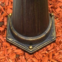 Hofstein Kandelaber BORKAN Braun, Gold, 3-flammig -Günstiges Wegeleuchten Geschäft kandelaber borkan h3021354 do2 12