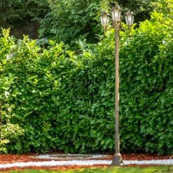 Hofstein Kandelaber NATAL FROST Schwarz-Gold, 3-flammig -Günstiges Wegeleuchten Geschäft kandelaber natal frost h3021385 do2 6