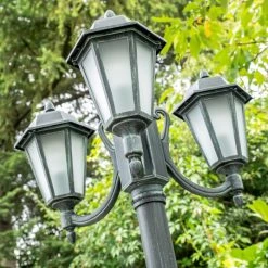 Hofstein Kandelaber NATAL FROST Schwarz, Grün, 3-flammig 16 Hofstein Kandelaber NATAL FROST Schwarz, Grün, 3-flammig -Günstiges Wegeleuchten Geschäft kandelaber natal frost h3021415 do2 2