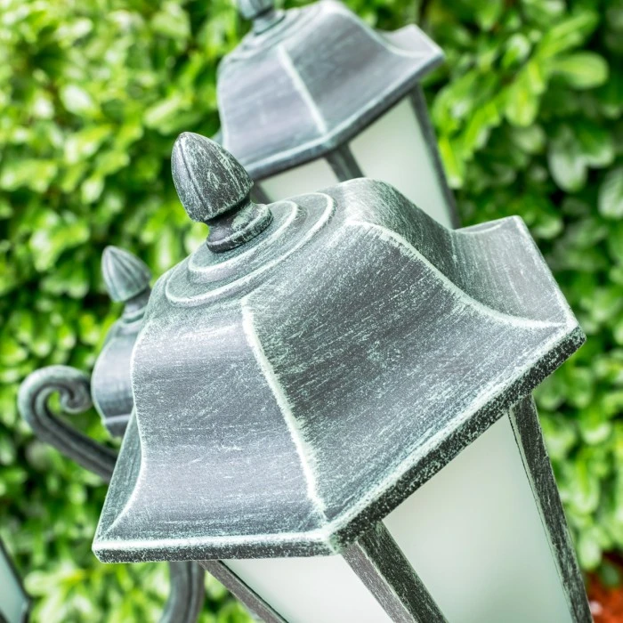 Hofstein Kandelaber NATAL FROST Schwarz, Grün, 3-flammig 10 Hofstein Kandelaber NATAL FROST Schwarz, Grün, 3-flammig – Bild 8