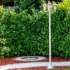 Hofstein Kandelaber NATAL Weiß, Gold, 3-flammig -Günstiges Wegeleuchten Geschäft kandelaber natal h169347 do2 5