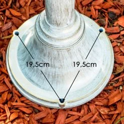 Hofstein Kandelaber NATAL Weiß, Gold, 3-flammig -Günstiges Wegeleuchten Geschäft kandelaber natal h169347 do2 8