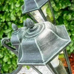 Hofstein Kandelaber NATAL Schwarz, Grün, 3-flammig -Günstiges Wegeleuchten Geschäft kandelaber natal h169354 do2 4