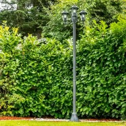 Hofstein Kandelaber NATAL Schwarz, Grün, 3-flammig -Günstiges Wegeleuchten Geschäft kandelaber natal h169354 do2 5