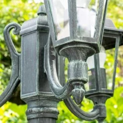 Hofstein Kandelaber NATAL Schwarz, Grün, 3-flammig -Günstiges Wegeleuchten Geschäft kandelaber natal h169354 do2 6