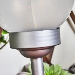 Hofstein Kanganbou Solarleuchte LED Nickel-Matt, 18-flammig -Günstiges Wegeleuchten Geschäft kanganbou solarleuchte h3427835 14