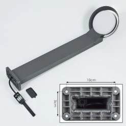 Hofstein Kelo Wegeleuchte LED Anthrazit, 1-flammig -Günstiges Wegeleuchten Geschäft kelo wegeleuchte h3582169 4