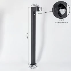 Hofstein Kingstown Wegeleuchte Anthrazit, 1-flammig, Bewegungsmelder 15 Hofstein Kingstown Wegeleuchte Anthrazit, 1-flammig, Bewegungsmelder -Günstiges Wegeleuchten Geschäft kingstown wegeleuchte h3600993 3